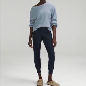 full length lulu navy align joggers